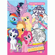 MY LITTLE PONY ระบายสีและเกมแสนสนุก CREATE YOUR OWN SUNSHINE + สายรัดข้อมือยูนิคอร์นและเครื่องประดับ